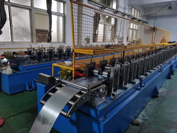 Galvanized Steel 60MM 70MM Octagonal Pipe Shutter Door Roll Forming Machine