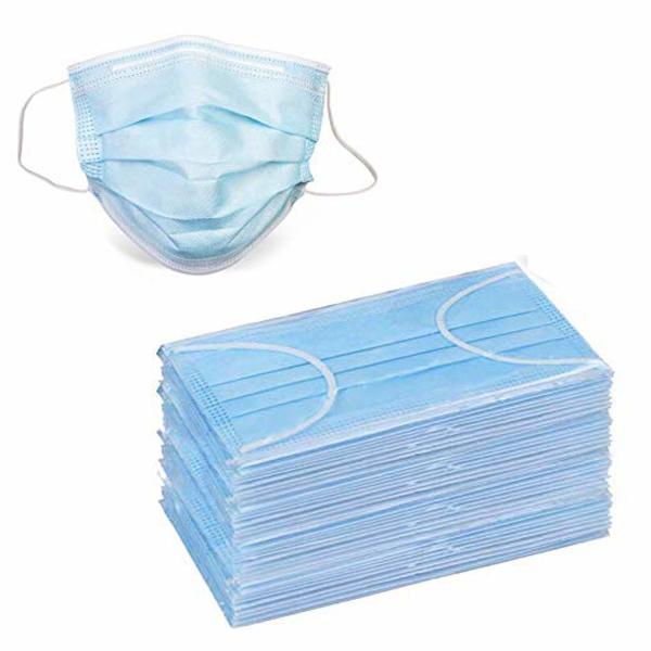 Eco Friendly 3 Ply Earloop Face Mask For Food Service / Personal Health