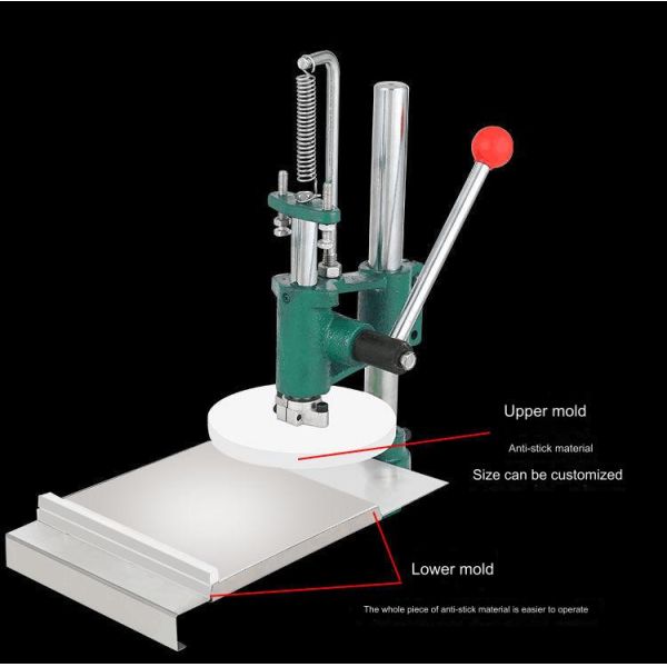 22CM Stainless Steel Commercial Dough Crepe Pizza Crust Press for Bakery Equipment