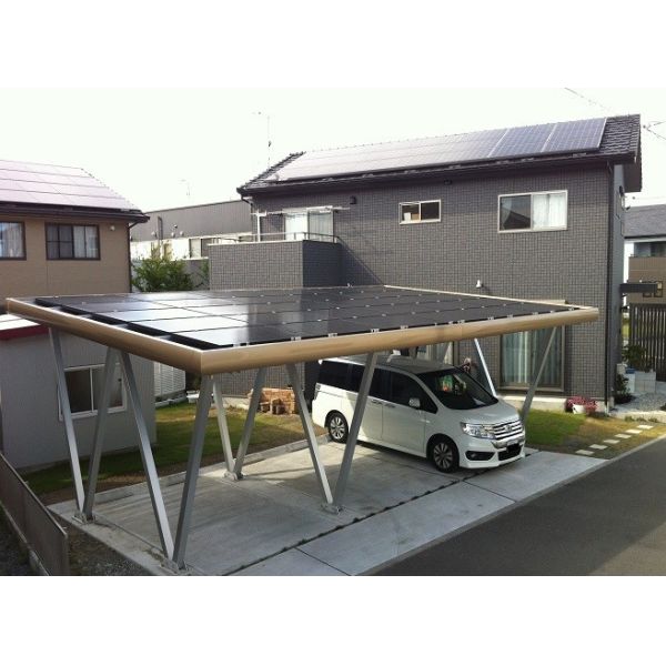 Земля системы автопарка модуля Pv солнечная устанавливая установленная для структуры автостоянки солнечной