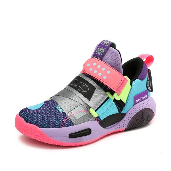 Boys' Basketball Shoes for Kids - Mesh Breathable Sneakers for Boys, Professional Training Shoes for Children