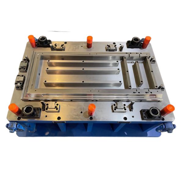 Herramienta de estampado de acero DC52D, herramienta de etapa para el panel trasero del refrigerador, velocidad lenta