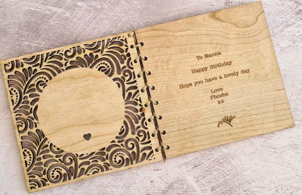 Personalised Wooden Card | Birthday Keepsake | Gift for her | Best Friend