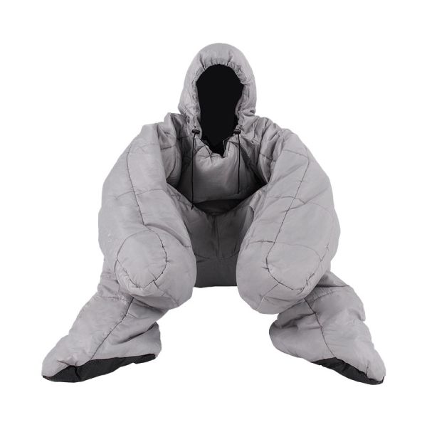 70.9 Большой гуманоидный спальный мешок для кемпинга на открытом воздухе носимый спальный мешок для одного человека