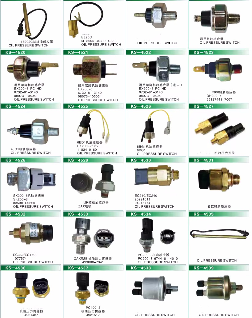 Pressure Sensor 298 6488 Diesel Injector Control Sensor 298-6488 5PP4-8 284-2728 5PP4-7 304-4251 5PP4-15