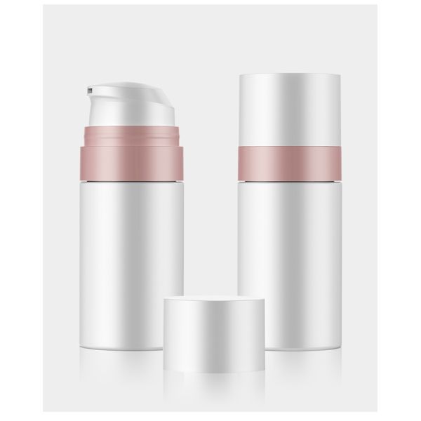 Garrafas mal ventiladas recarregávéis cosméticas da bomba da parede vazia do dobro 30ml