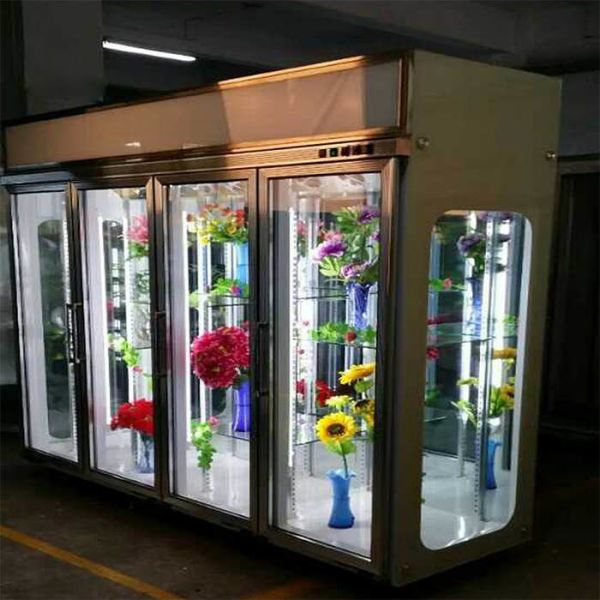 3 Glass Door 600W Custom Commercial Refrigerator