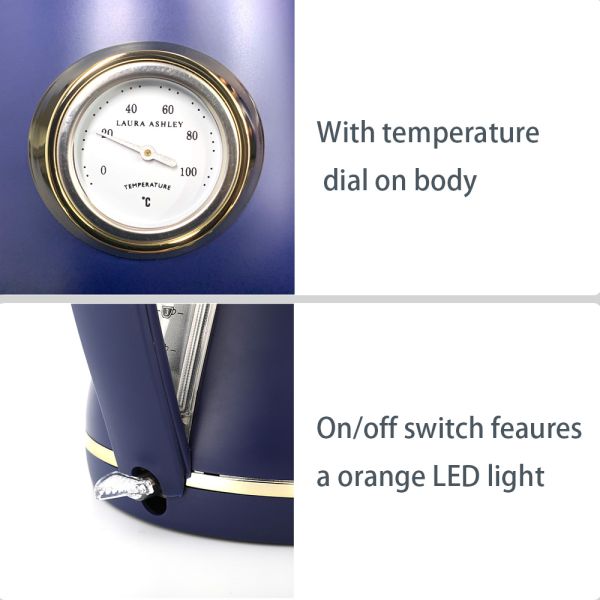 Cordless Stainless Steel Electric Kettle 1.7 Liter For Home Appliances electric tea kettle