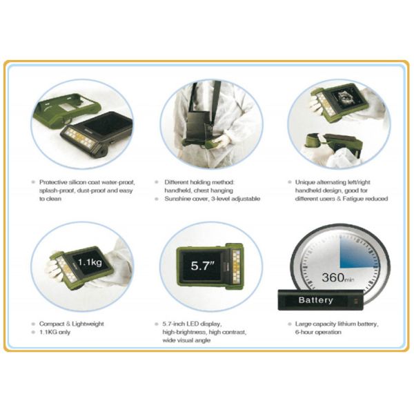 Intelligent Cattle Ultrasound Equipment , Light Livestock Ultrasound Machine