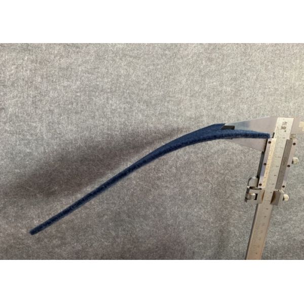 Полиэстер темно-синего интерьера автомобиля чувствуемый/не соткать чувствовал толщину 3мм