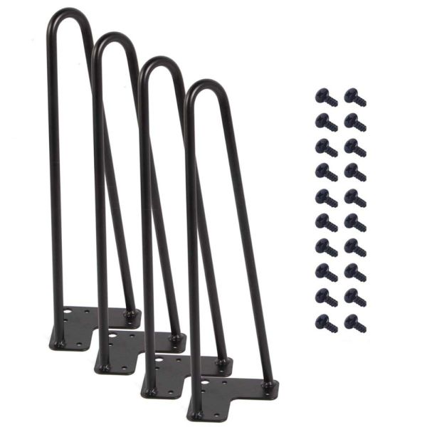 DIY Furniture Office Computer Desk Legs in Country Style with Powder Coating Finish