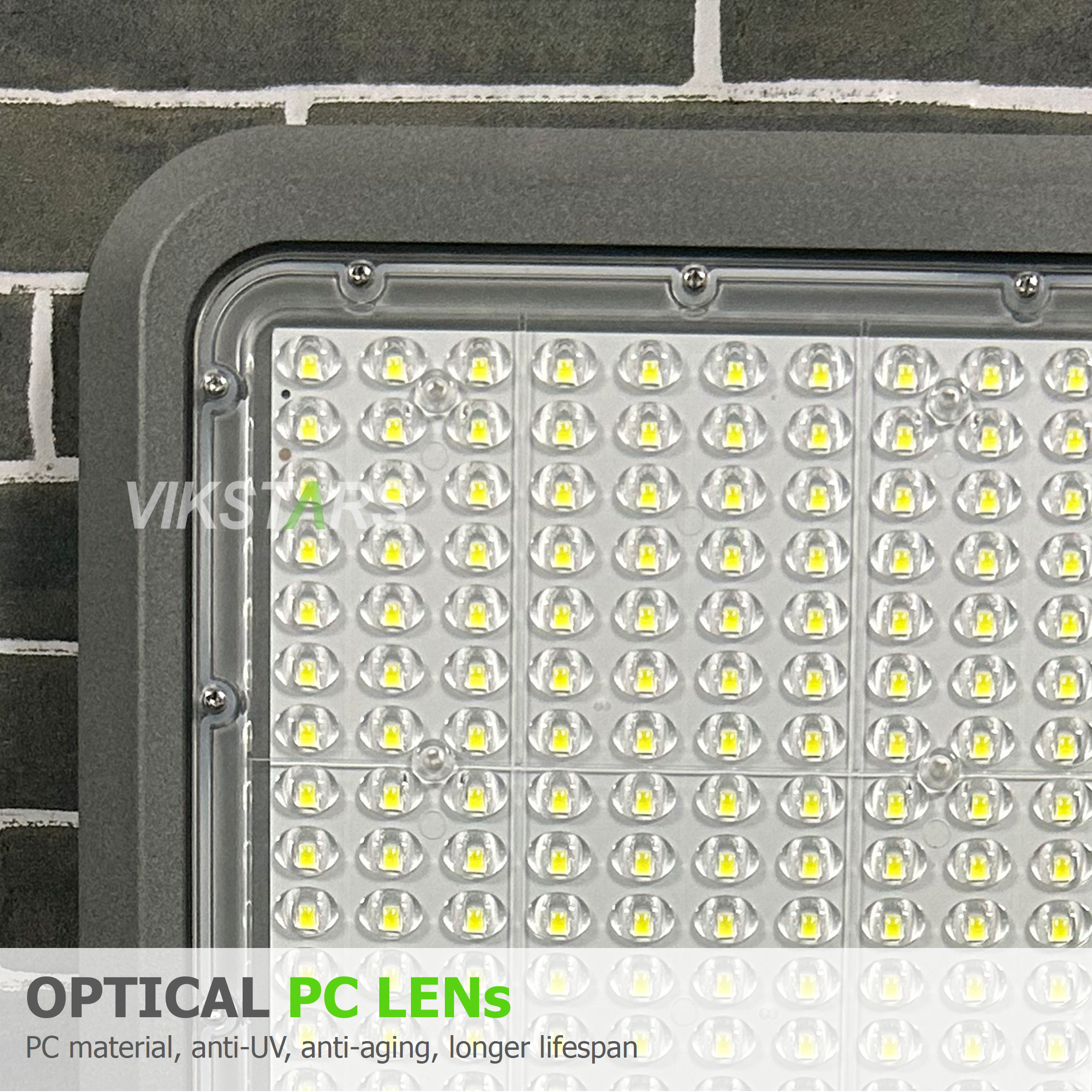 200W 300W 400W 500W Classsic Aluminum Solar Street Lights For Village Yard Outdoor