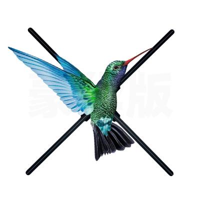 16Gb Card Ventilador Holograma Holográfico Publicidade Led Fan Display Holograma 3D Fan OEM