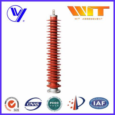 132KV High Voltage Substation Surge Arresters , Polymeric Lightning Protector