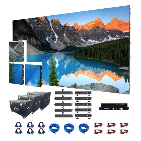Led Screen Rentals,Lightweight LED Screen Rental For Stage Events Full-Color Screen Rental Events High-Resolution