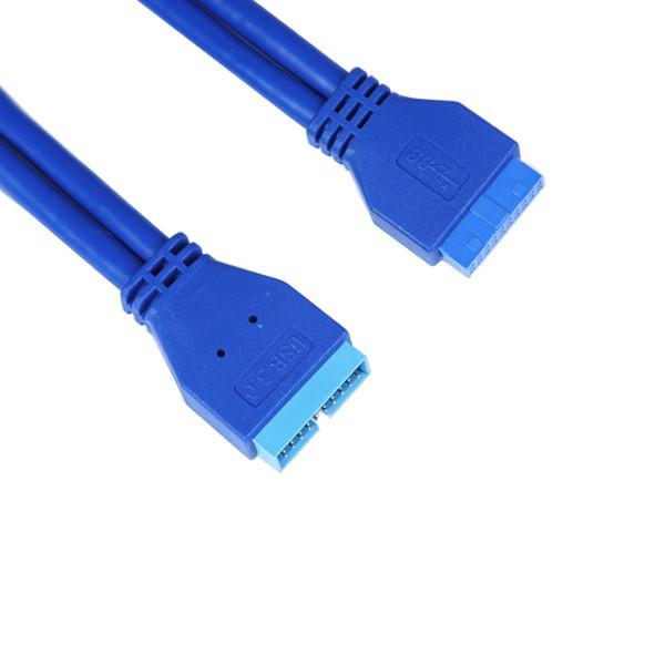 USB3.0 main board 20pin male to female cable USB3.0 20pin Motherboard Extension Cable