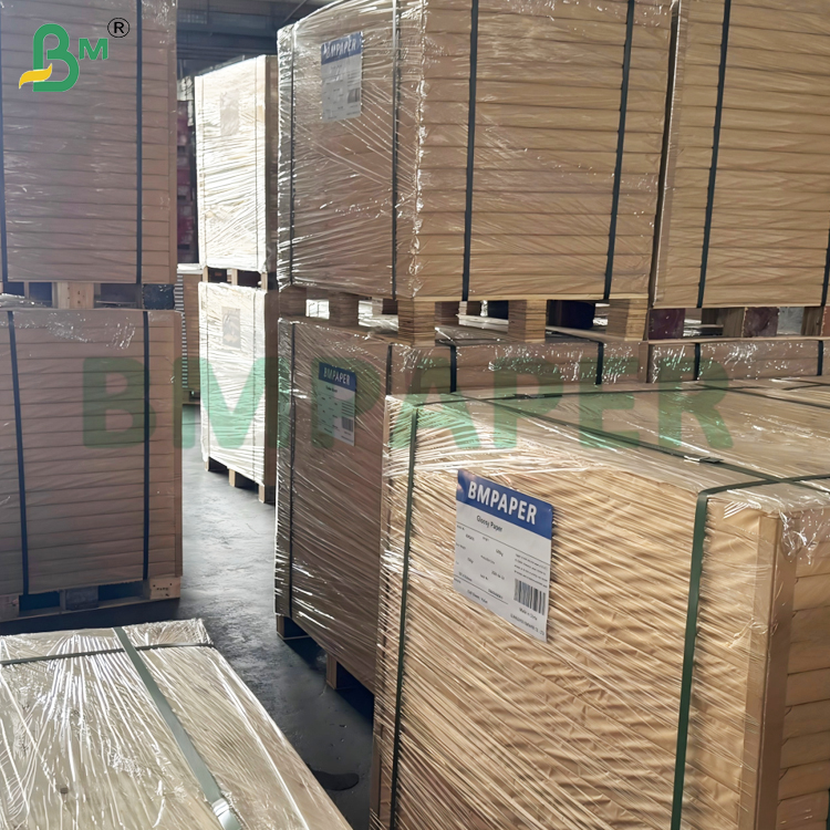 42gsm Two Side Silicone Coated Brown Baking Paper for Steaming
