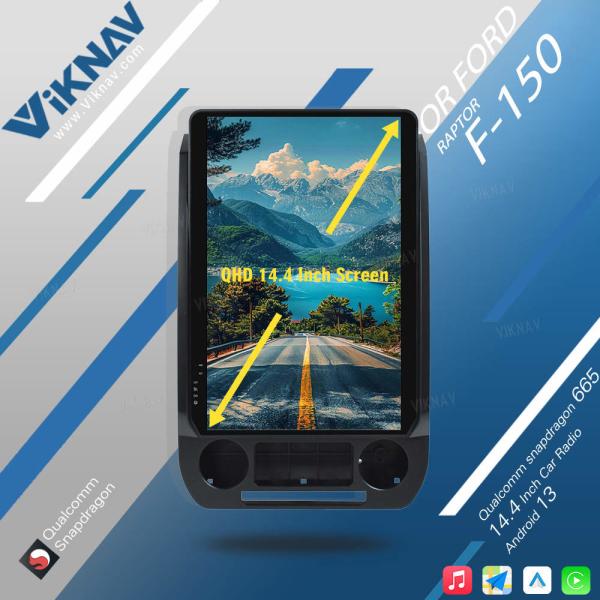 VIKNAV 14.4  Android Car Radio For Ford F250 F350 F450 2015-2020 Carplay Android Auto