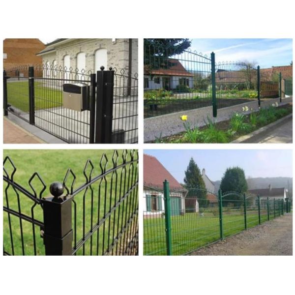 Проволочная изгородь ДУГИ гальванизированная садом сваренная обшивает панелями 2400w x 1200h