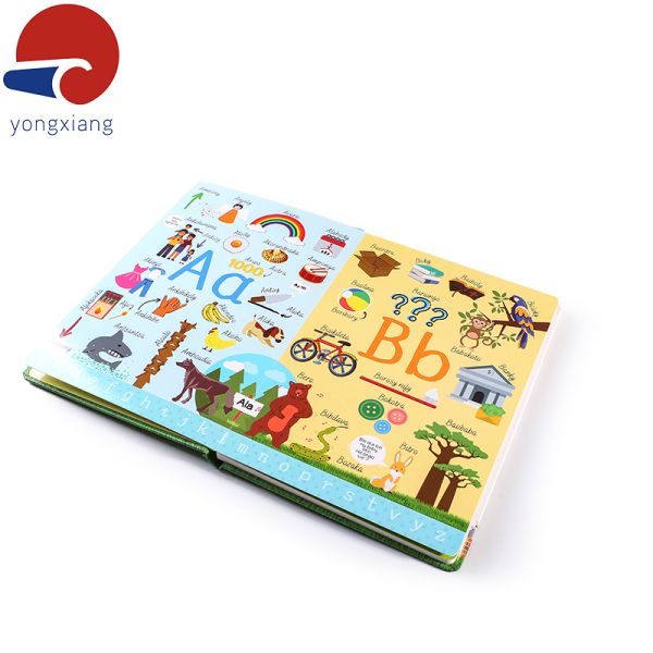 3D Children's Board Books English Childrens Story Book Custom Printing