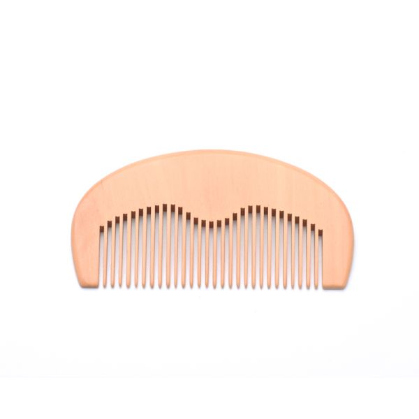 73g Light Weight Wood Beard Comb Customized Pocket Beard Comb