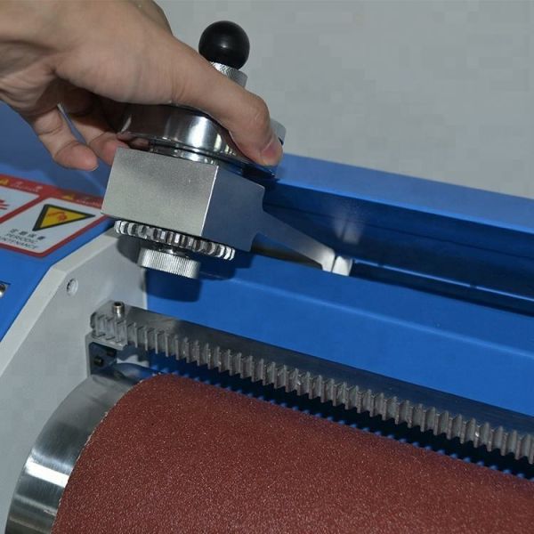 UP-1001 DIN Abrasion Tester with 150mm Roll Diameter 460mm Roller Length and 40rpm Rolling Speed for Rubber Industry