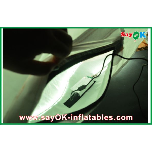 High-Quality Nightclub Tent Camping Inflatable Air Tent Led Lighting With 210D Oxford Cloth RoHS