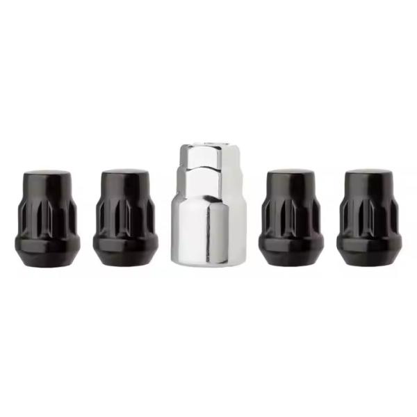 Titanium Wheel Lug Nuts M12X1.25 With 40Cr Steel Material 22.7mm Shank Diameter