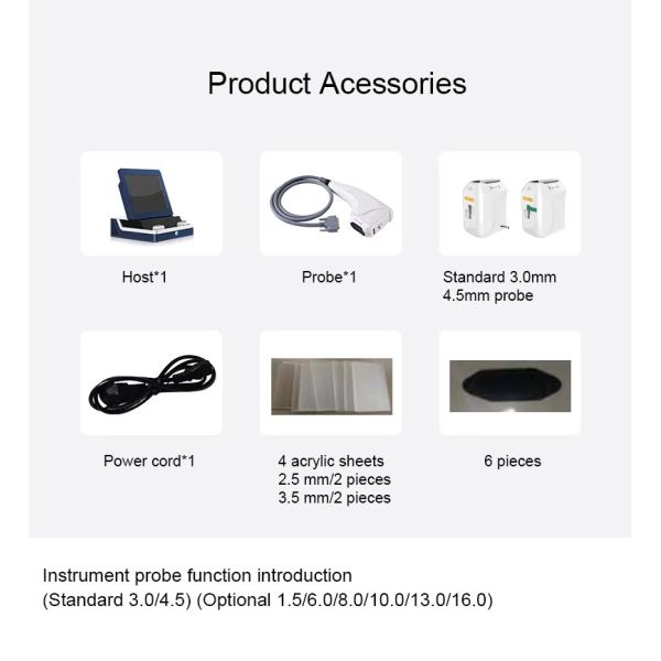 Portable HIFU Beauty Machine Simultaneous Control / Independent Control