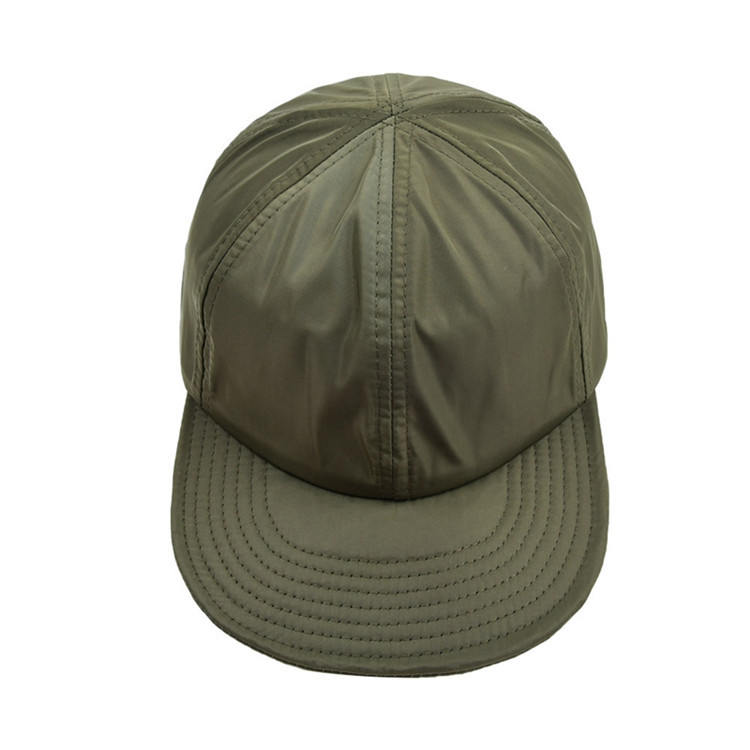 Квартира Drawstring 100% хлопок наполняется до краев крышка Snapback с регулируемым ремнем