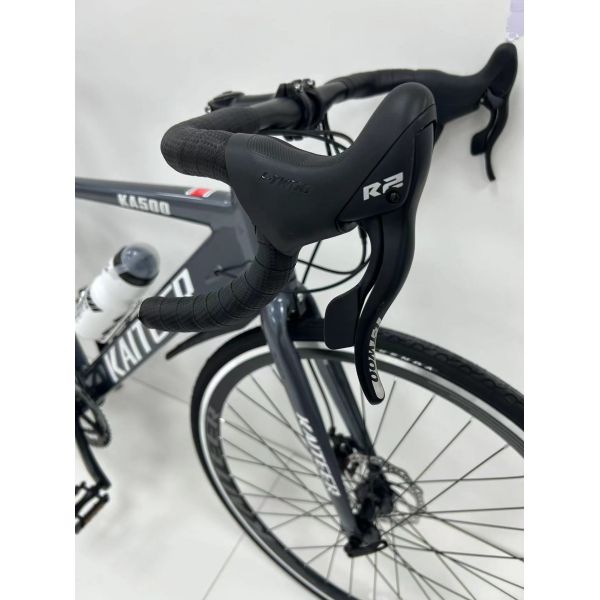 Bicicleta de carretera negra mate de 20 pulgadas de carbono para adultos Szie 700c*490/520/550/590/620
