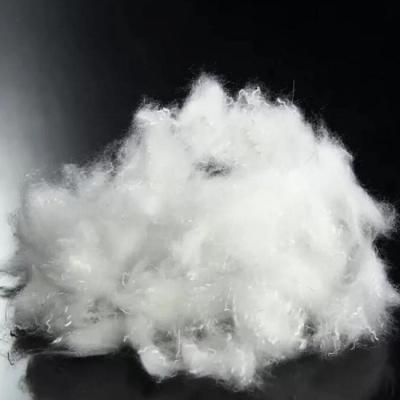 White Flame Retardant Polyester Fiber Polyester Hollow Fiber For Cushion
