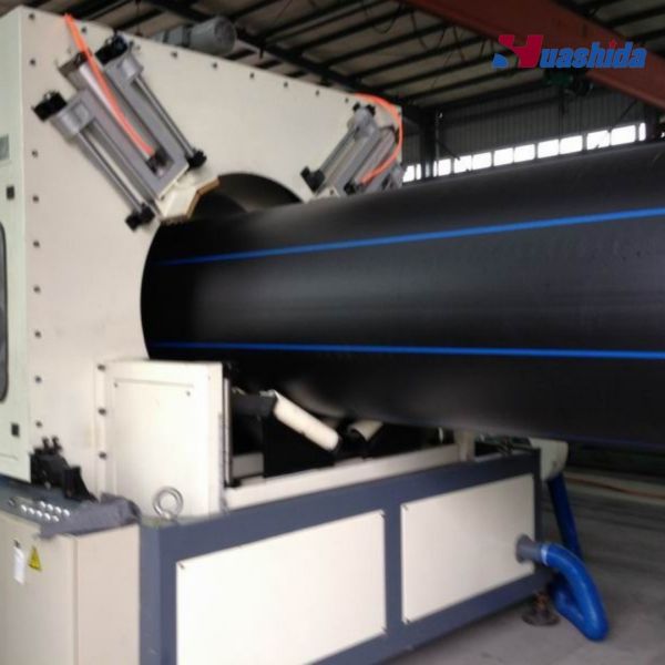 High-Efficiency HDPE Pipe Extrusion Line with 1000 Kg/H Capacity, 20-2200mm Diameter Range, and Vacuum Calibration