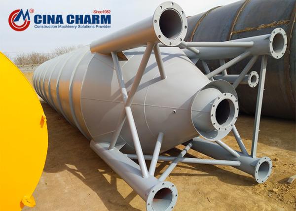 Welding Type Portable Cement Silo 200t Vertical Bin Large Silo Cement Storage