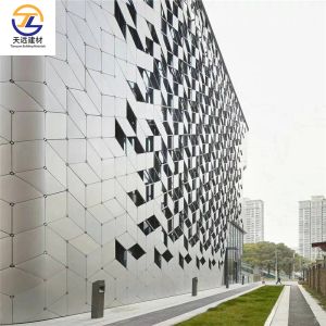 White/ RAL Colors of Choice Aluminum Curtain Wall with High Weather Resistance and Thickness 0.6-1.2mm