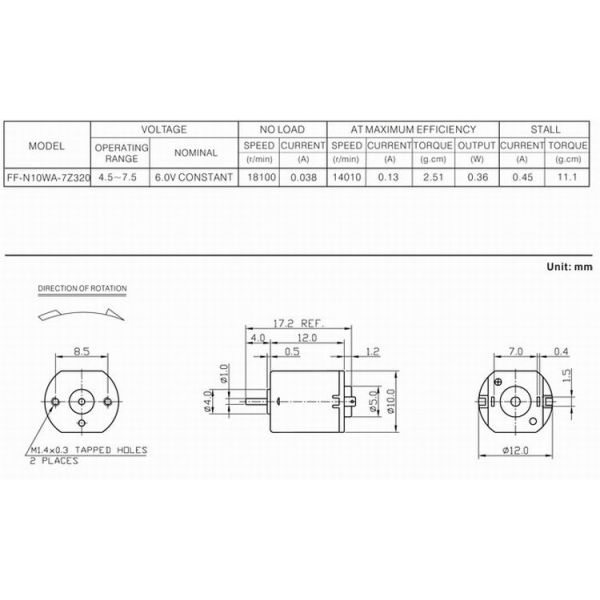 12мм для драгоценного металла мотора ДК игрушки сфигмоманометра микро- почистило мотор щеткой 3В/6В/12В