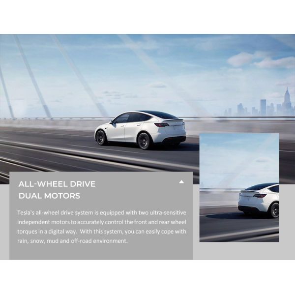 Left Steering Tesla MODEL Y Electric Cars EV 5 Seats Sedan 78.4KWH