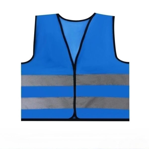 SGS Детские рефлекторные жилеты Velcro закрытие высокой видимости индивидуальные защитные жилеты