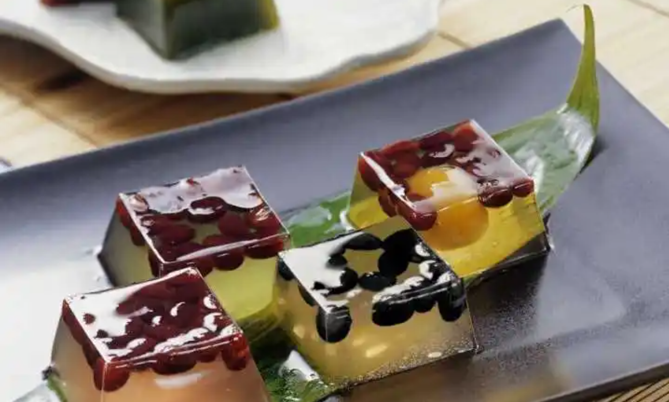 Китайские традиционные закуски из красной фасоли Йокан Сладости 500 г Закуски для отдыха