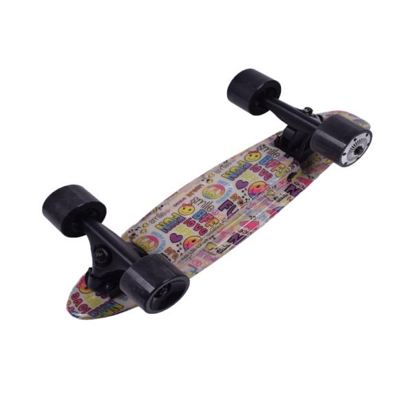 Childrens Portable Electric Skateboard , Orange Four Wheel Electric Scooter