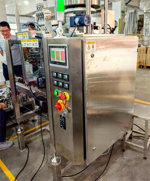 Máquina de embalagem de Snus de vedação térmica Máquina automática de embalagem de Snus de aço inoxidável 3kW