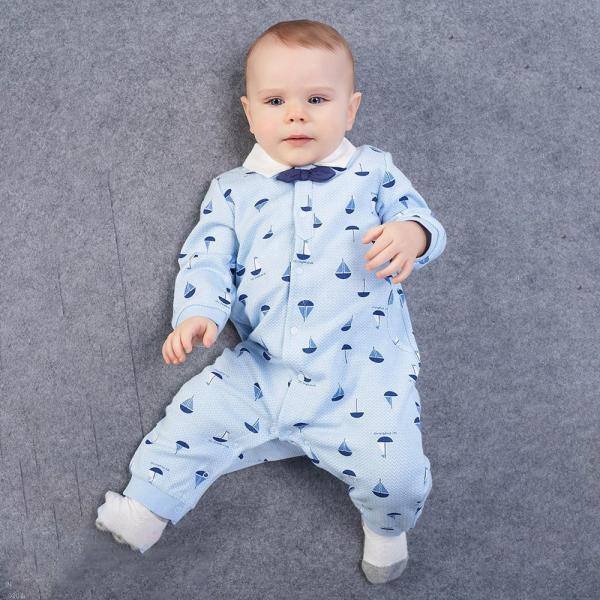 Boutique Baby Clothes Bodysuit Long Sleeve Newborn Baby Rompers 100% Cotton Polo Neck Toddler Jumpsuits