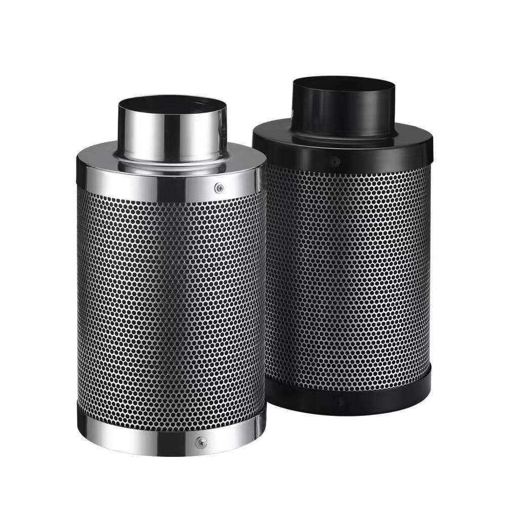 Battery Powered Activated Carbon Filter for Grow Rooms - Eco-Friendly High Permeability Air Purifier Filter