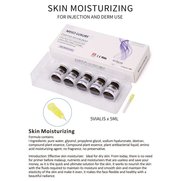Skin Care Wholesale Private Label Meso Luxury Anti-Aging Face Moisturizing Mesotherapy Serum Skin Booster