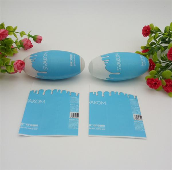 Permanent Shrink Film Labels , Water Bottle Wrap Labels Excellent Properties
