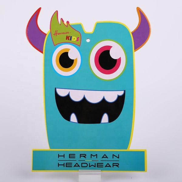 Perchas de papel recubierto a prueba de humedad Impresión offset Soluciones de embalaje personalizadas