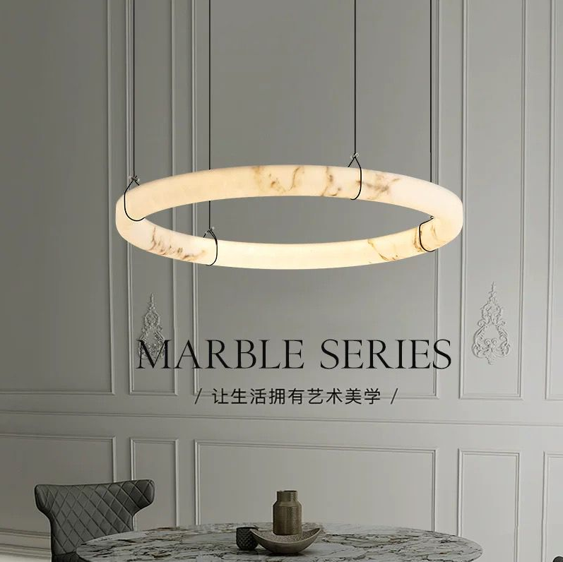 Современный роскошный алабастр L1P люстра латунный подвес висящий свет столовая кухня остров гостиница бар AC заводская цена