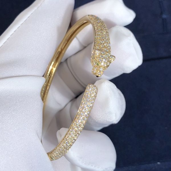 Car Tier 18k Yellow/White/Rose Gold VS/VVS Diamonds PanthèRe De Car Tier Bracelet