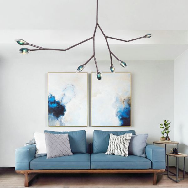 Large Hotel Modern Luxury Acrylic Chandelier Pendant Lighting