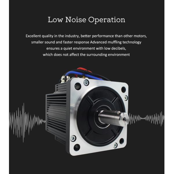 Lichuan DC Servo Motor Drivers Kit DS2-45P/R/C/E Low Voltage 6N.m 1500W /1.5KW DC48V 45A 2500RPM IP65